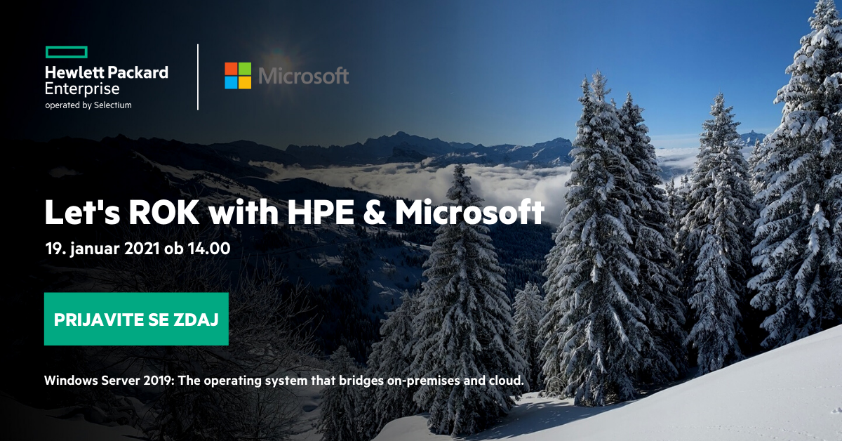Let's ROK with HPE & Microsoft