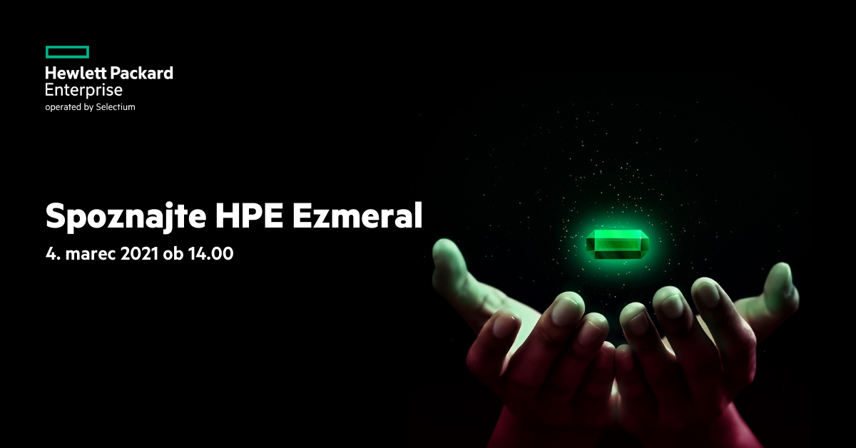 Spoznajte HPE Ezmeral-1