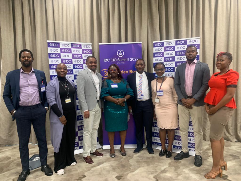 Team Members, Hewlett Packard Enterprise operated by Selectium (Nigeria) at the the IDC CIO summit 2022, Lagos, Nigeria